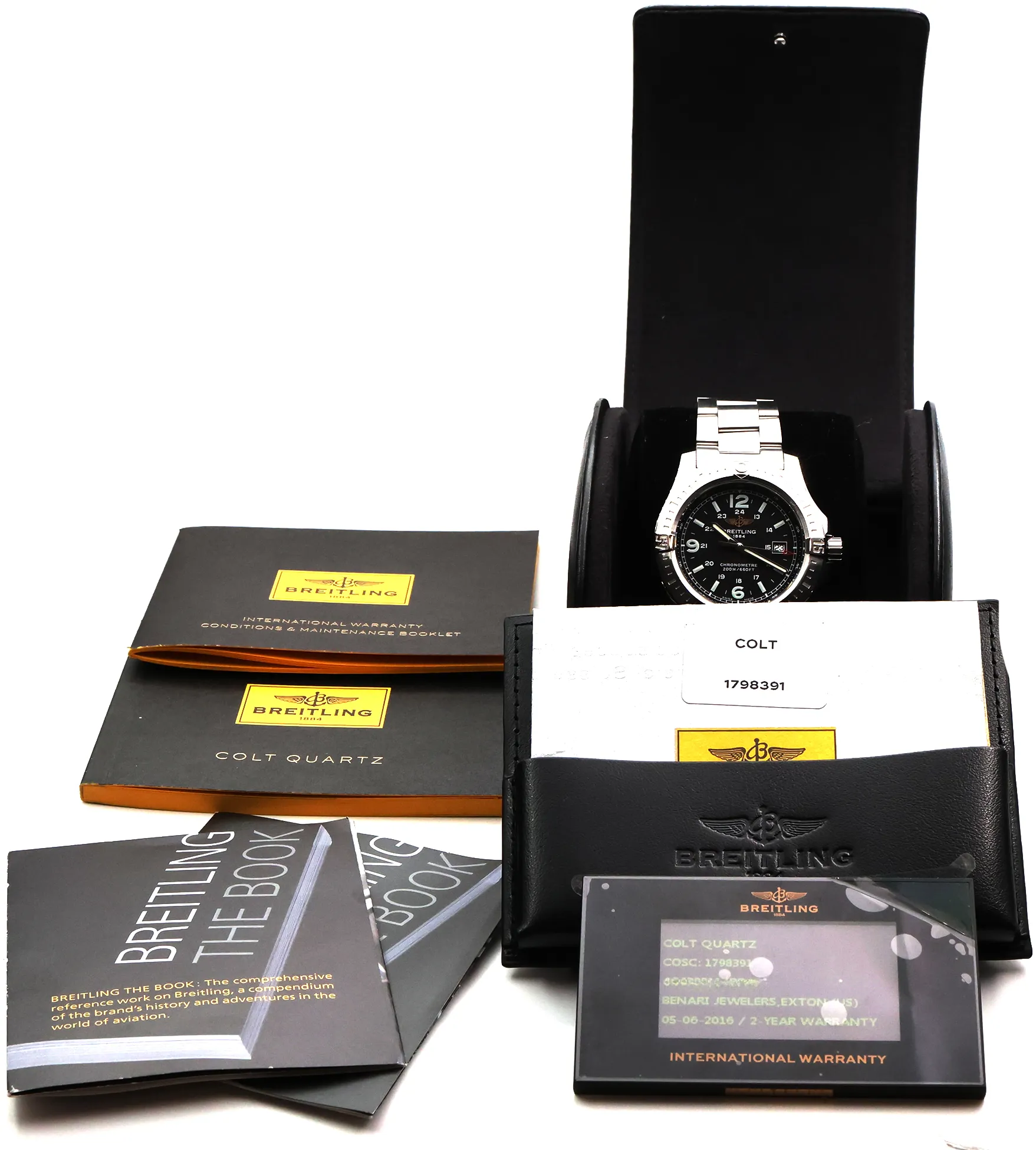 Breitling Colt A74388 44mm Stainless steel Black 2