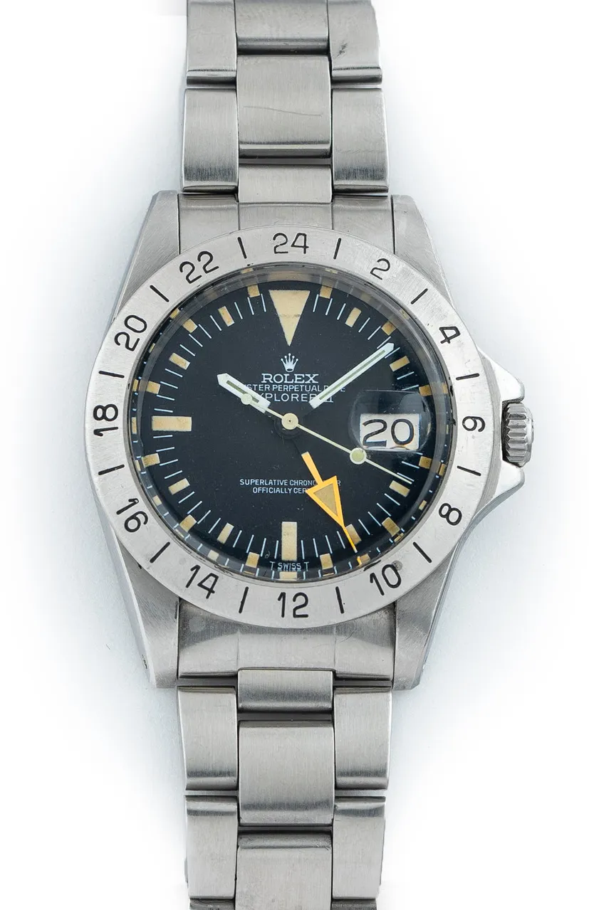 Rolex Explorer II 1655 40mm Stainless steel Black