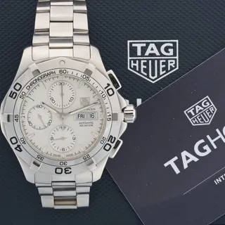 TAG Heuer Aquaracer CAF2011 Stainless steel White