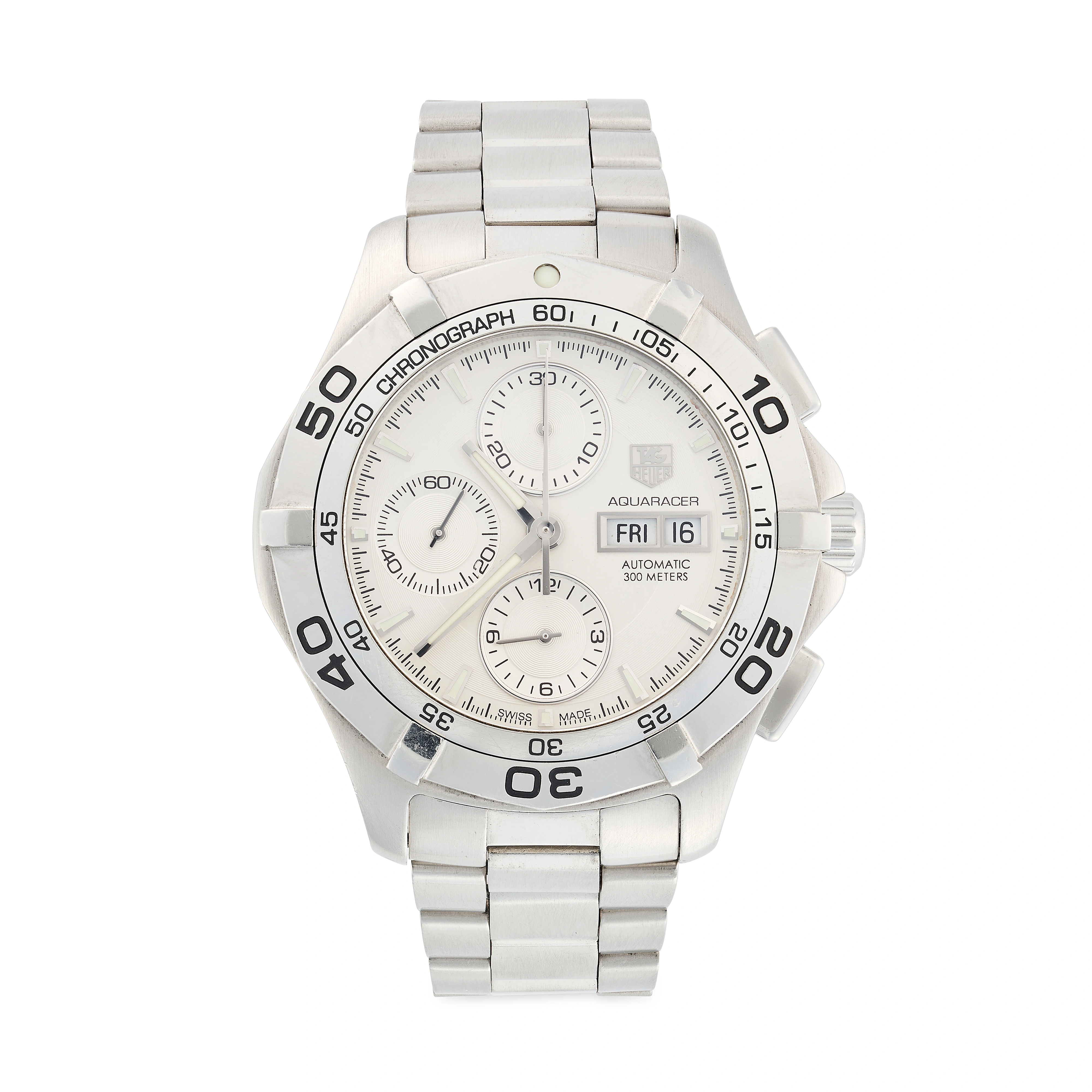 TAG Heuer Aquaracer CAF 2011 44mm Stainless steel White 1