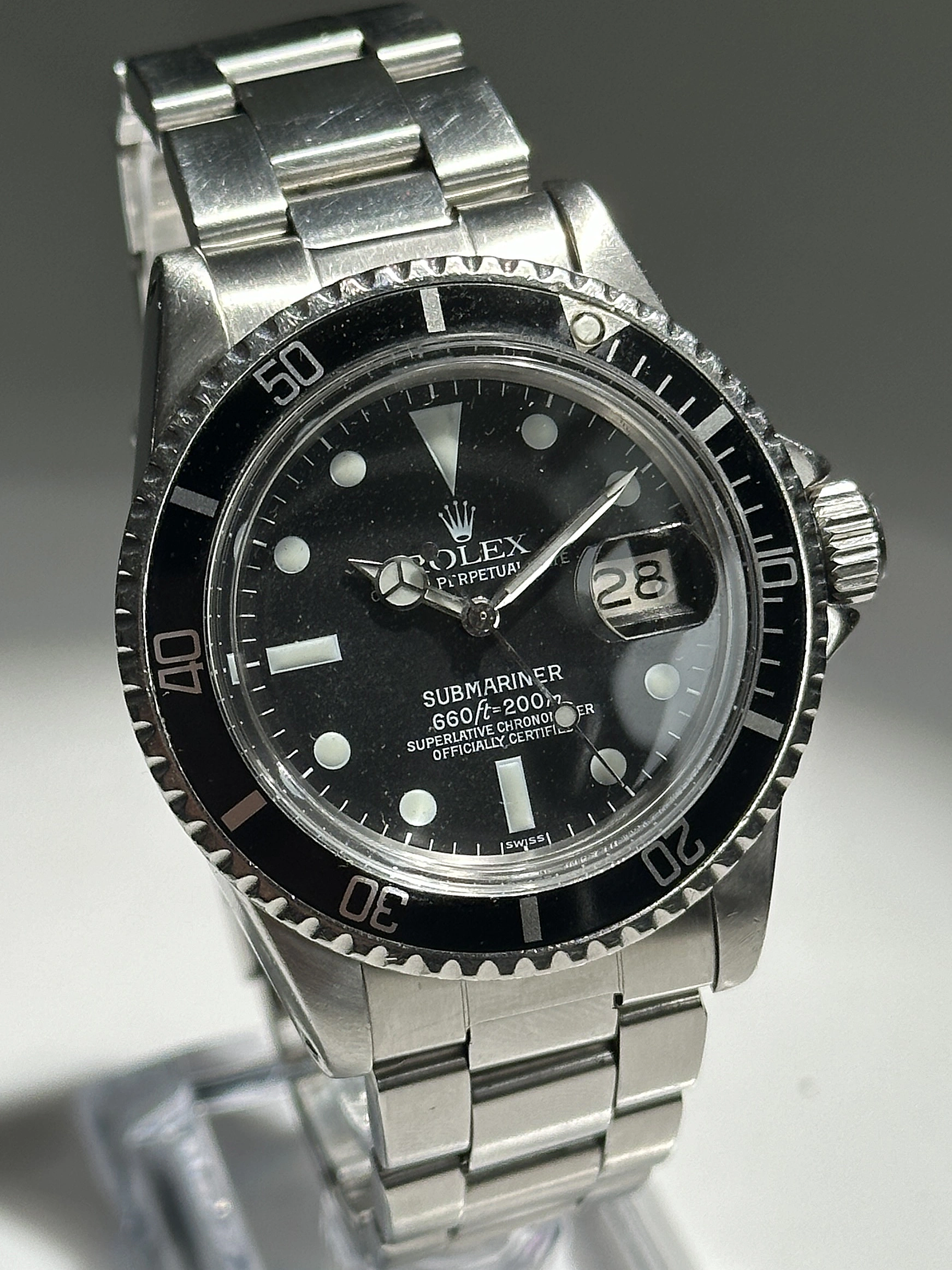 Rolex Submariner 1680 40mm Stainless steel Black