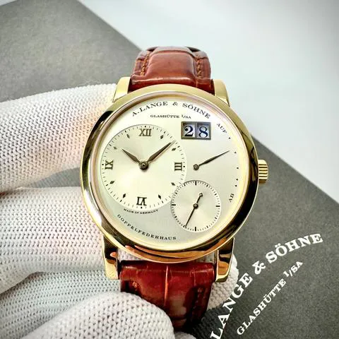 A. Lange & Söhne Lange 1 101.021 38.5mm Yellow gold Silver