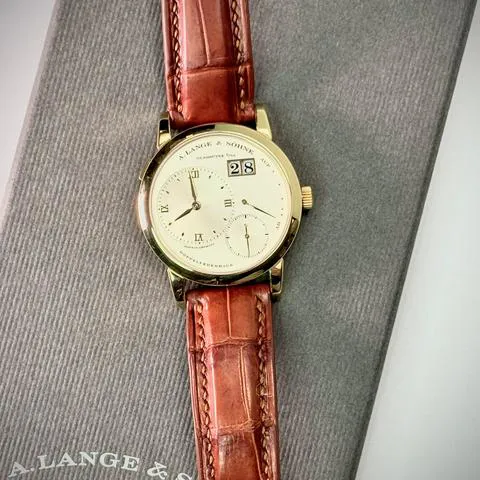 A. Lange & Söhne Lange 1 101.021 38.5mm Yellow gold Silver 1