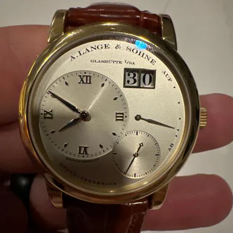 A. Lange & Söhne Lange 1 101.021 38.5mm Yellow gold Silver 13