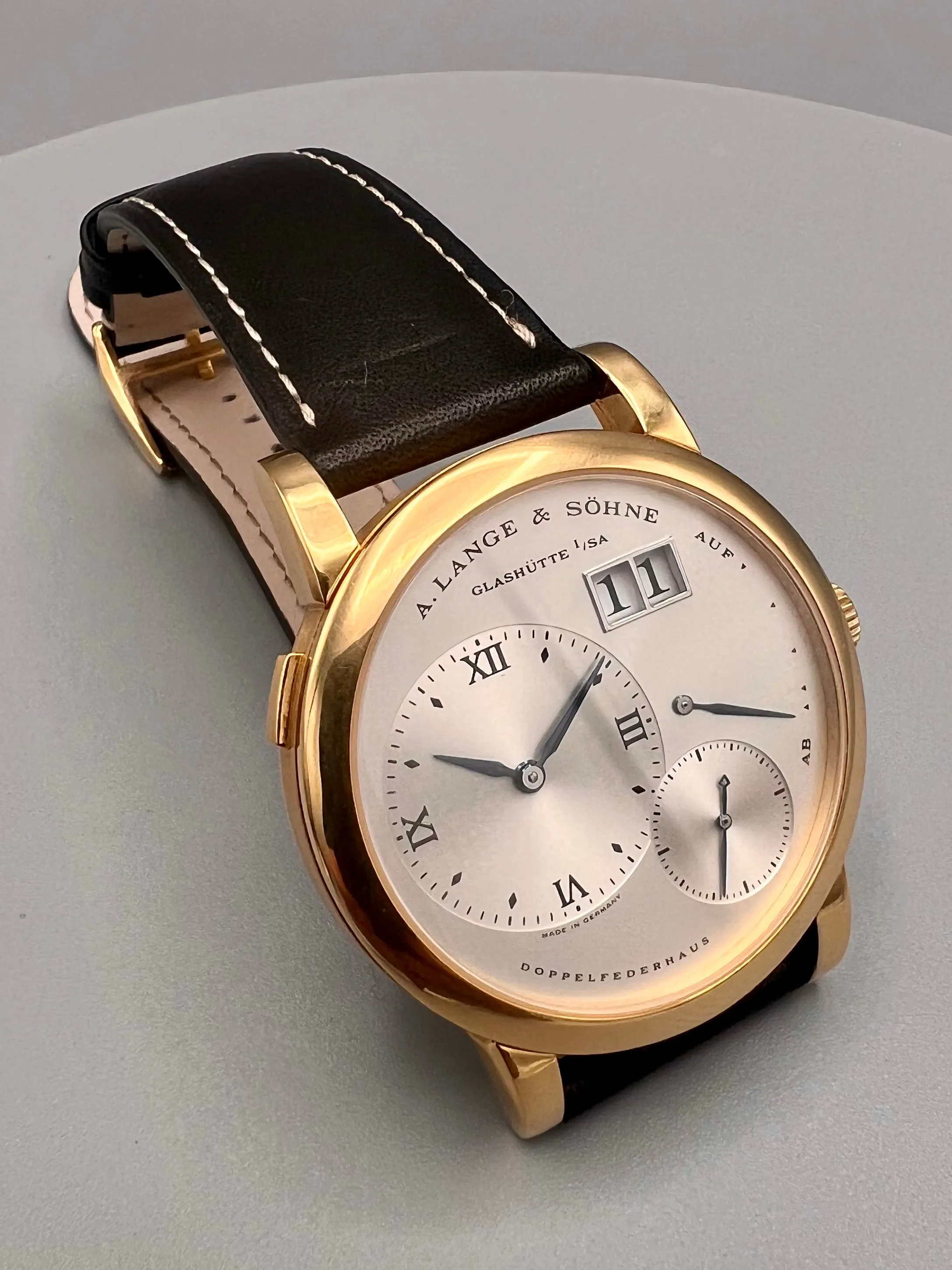 A. Lange & Söhne Lange 1 101.022 38.5mm Yellow gold Silver 2