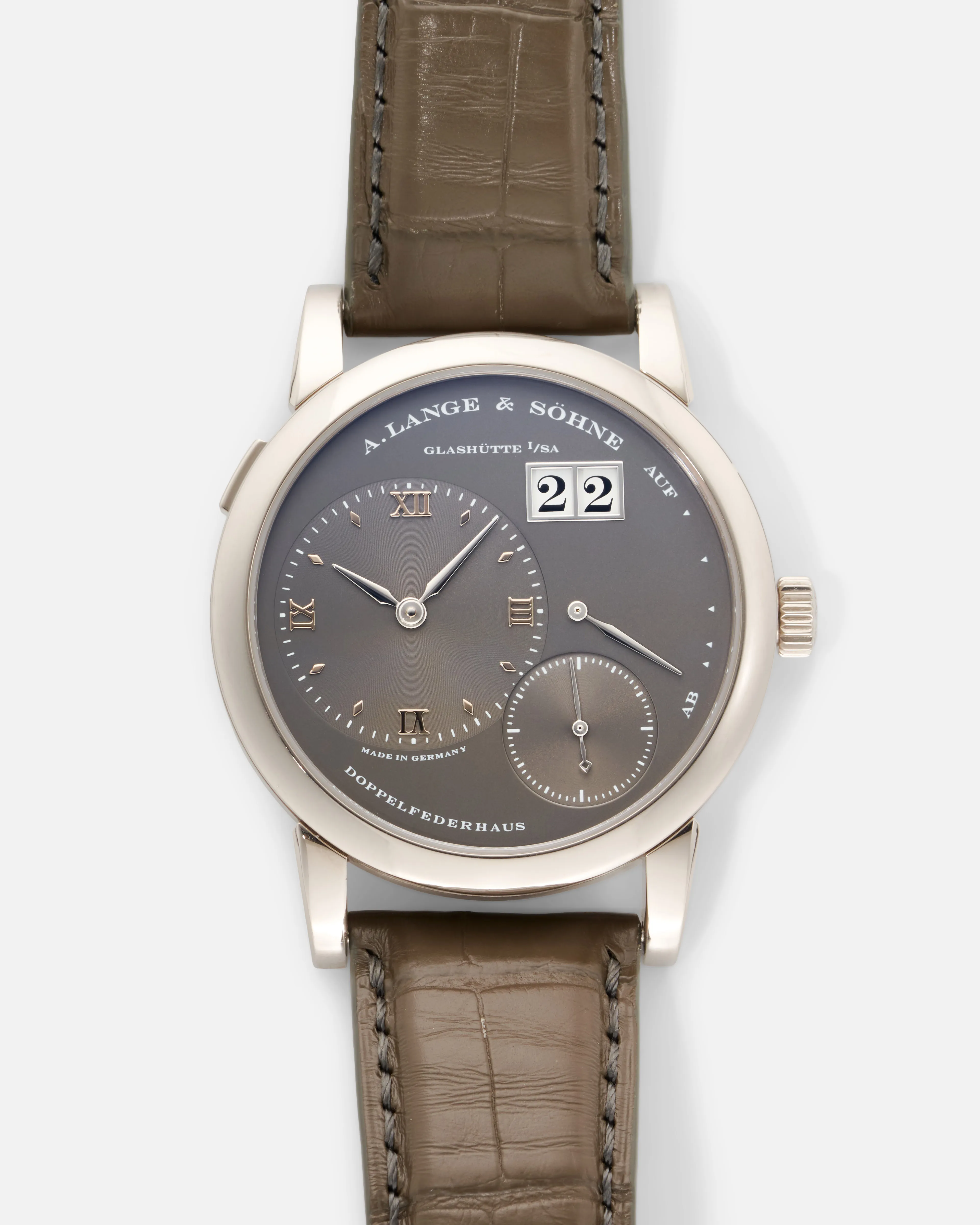 A. Lange & Söhne Lange 1 101.030 38mm White gold Gray