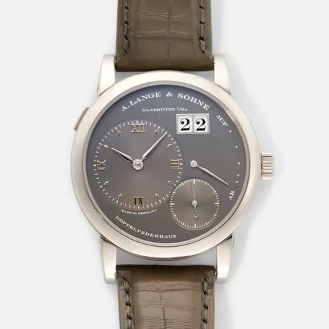 A. Lange & Söhne Lange 1 101.030 38mm White gold Gray