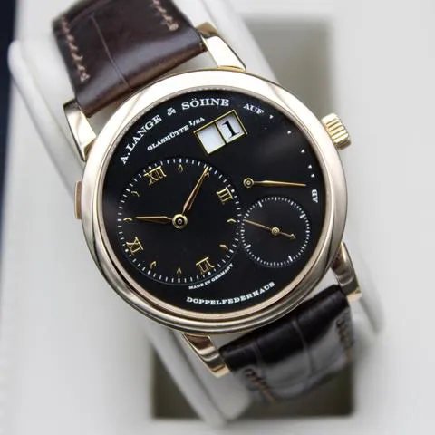 A. Lange & Söhne Lange 1 101.031 38.5mm Rose gold Black