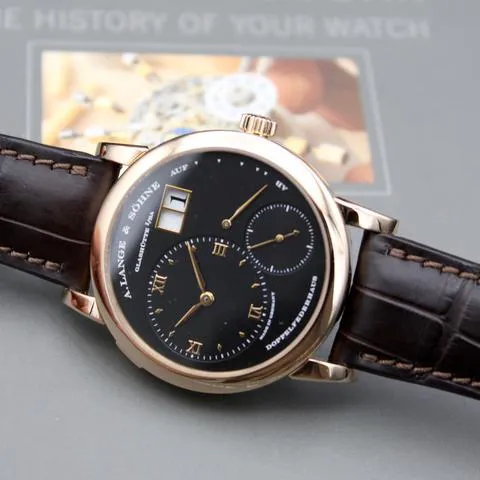 A. Lange & Söhne Lange 1 101.031 38.5mm Rose gold Black 8