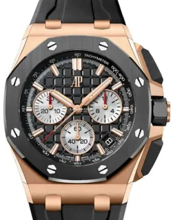 Audemars Piguet Royal Oak Offshore 26420RO.OO.A002CA.01 Rose gold and Stainless steel Black