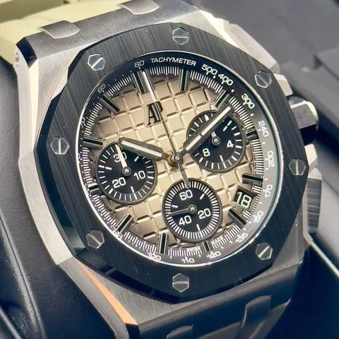 Audemars Piguet Royal Oak Offshore 26420SO.OO.A600CA.01 43mm Stainless steel Brown 1