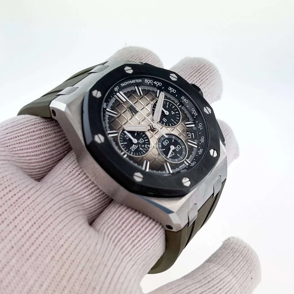 Audemars Piguet Royal Oak Offshore 26420SO.OO.A600CA.01 43mm Stainless steel Brown 2