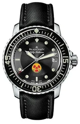 Blancpain Fifty Fathoms 5015B-1130-52A 45mm Stainless steel Black