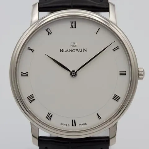 Blancpain Villeret Ultra-Slim 4053-1542-55 40mm White gold White