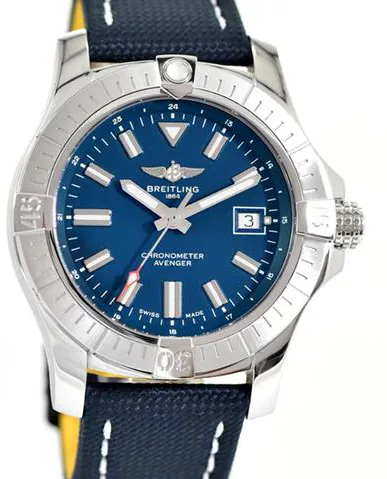 Breitling Avenger A17318101C1X1 43mm Stainless steel Blue