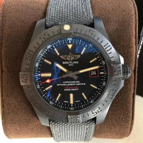 Breitling Avenger Blackbird 44 V1731110/BD74 44mm Titanium Black