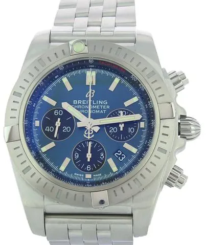 Breitling Chronomat AB0115101C1A1 44mm Stainless steel Blue