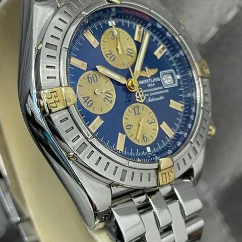 Breitling Chronomat B13356 44mm Yellow gold and Stainless steel Blue 2