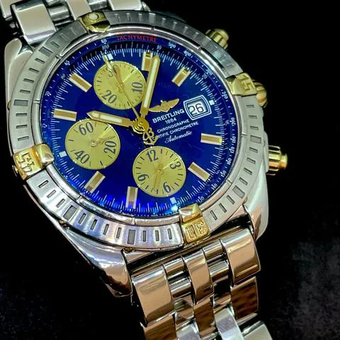 Breitling Chronomat B13356 44mm Yellow gold and Stainless steel Blue 8