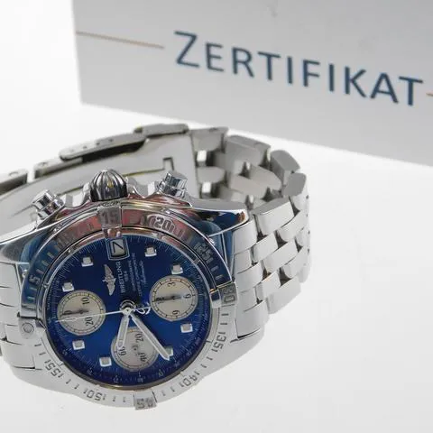 Breitling Cockpit A13358 39mm Stainless steel Blue 2