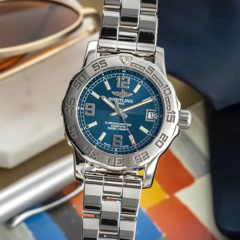 Breitling Colt A77387 33mm Stainless steel Blue