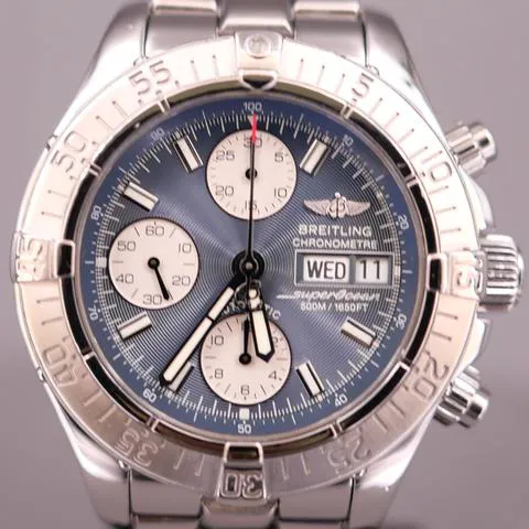 Breitling Superocean A13340 42mm Stainless steel Blue 9