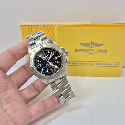 Breitling Superocean A17390 44mm Stainless steel Black