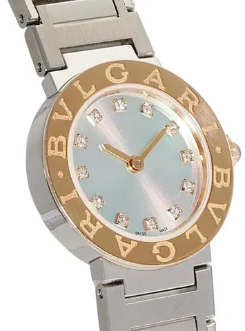 Bulgari Bvlgari Bvlgari 103860 23mm Yellow gold and Stainless steel Blue 1