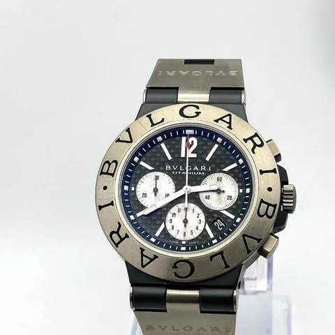 Bulgari Diagono TI44BTAVTDCH/SLN 44mm Titanium Black