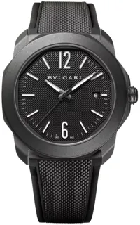 Bulgari Octo Roma 103927 Stainless steel Black