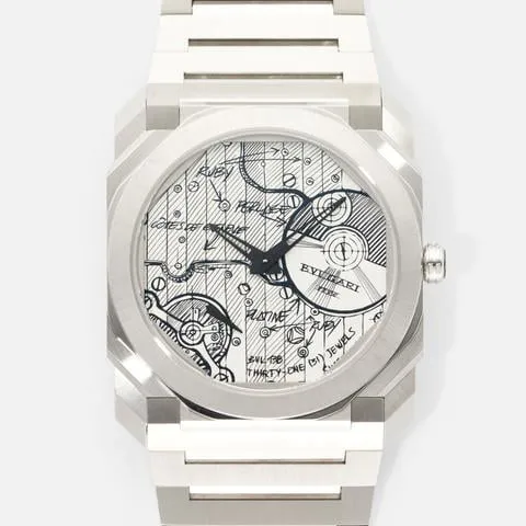 Bulgari Octo Finissimo 104163 40mm Stainless steel White