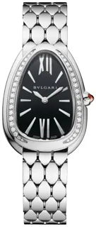 Bulgari Serpenti 103950 Stainless steel Black