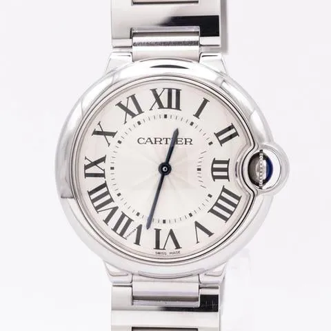 Cartier Ballon Bleu 36mm W69011Z4 36mm Stainless steel Silver