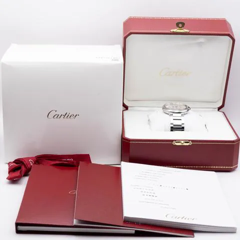 Cartier Ballon Bleu 36mm W69011Z4 36mm Stainless steel Silver 9