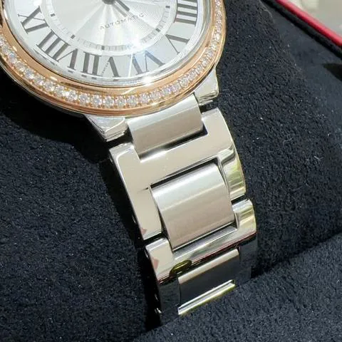 Cartier Ballon Bleu 36mm 36mm Yellow gold and Stainless steel Silver 3