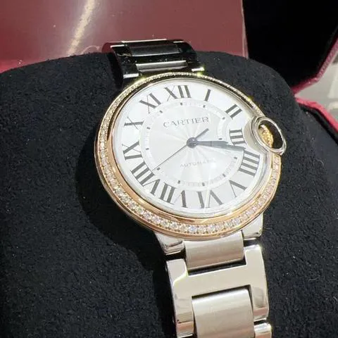 Cartier Ballon Bleu 36mm 36mm Yellow gold and Stainless steel Silver 5