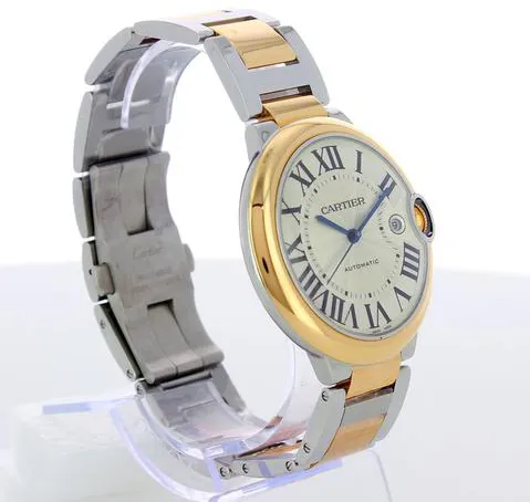 Cartier Ballon Bleu 42mm W2BB0004 42mm Yellow gold and Stainless steel Silver 4