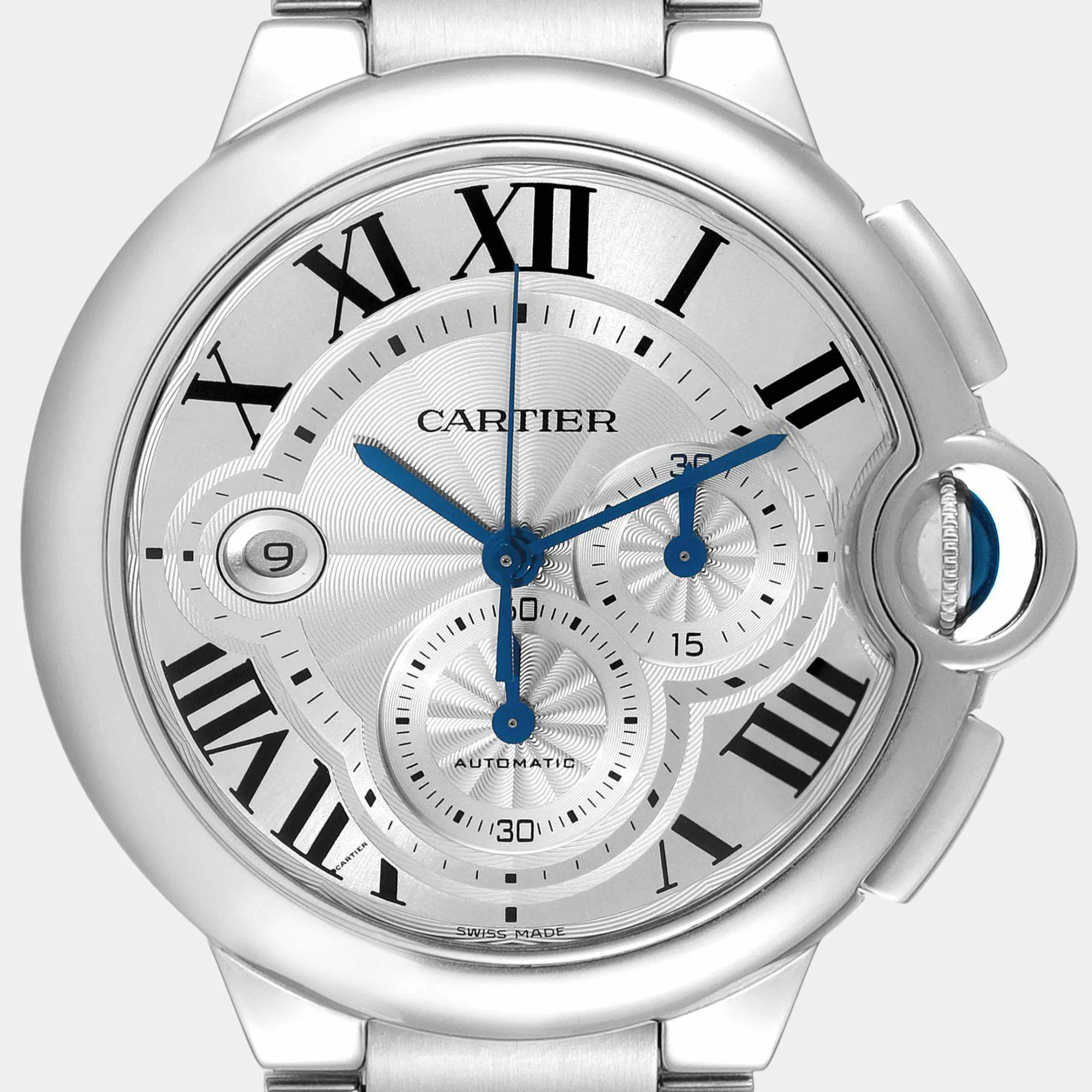 Cartier Ballon Bleu 44mm Stainless steel Silver 2