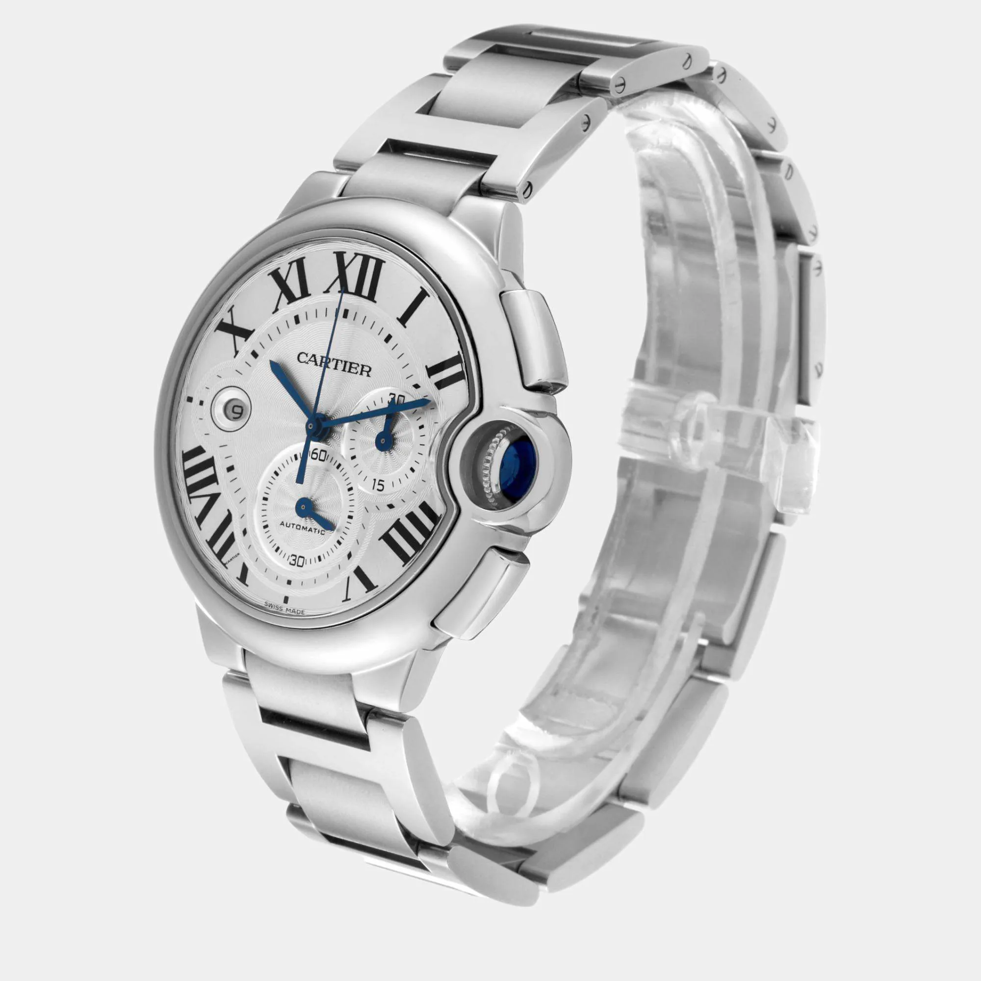 Cartier Ballon Bleu 44mm Stainless steel Silver 3