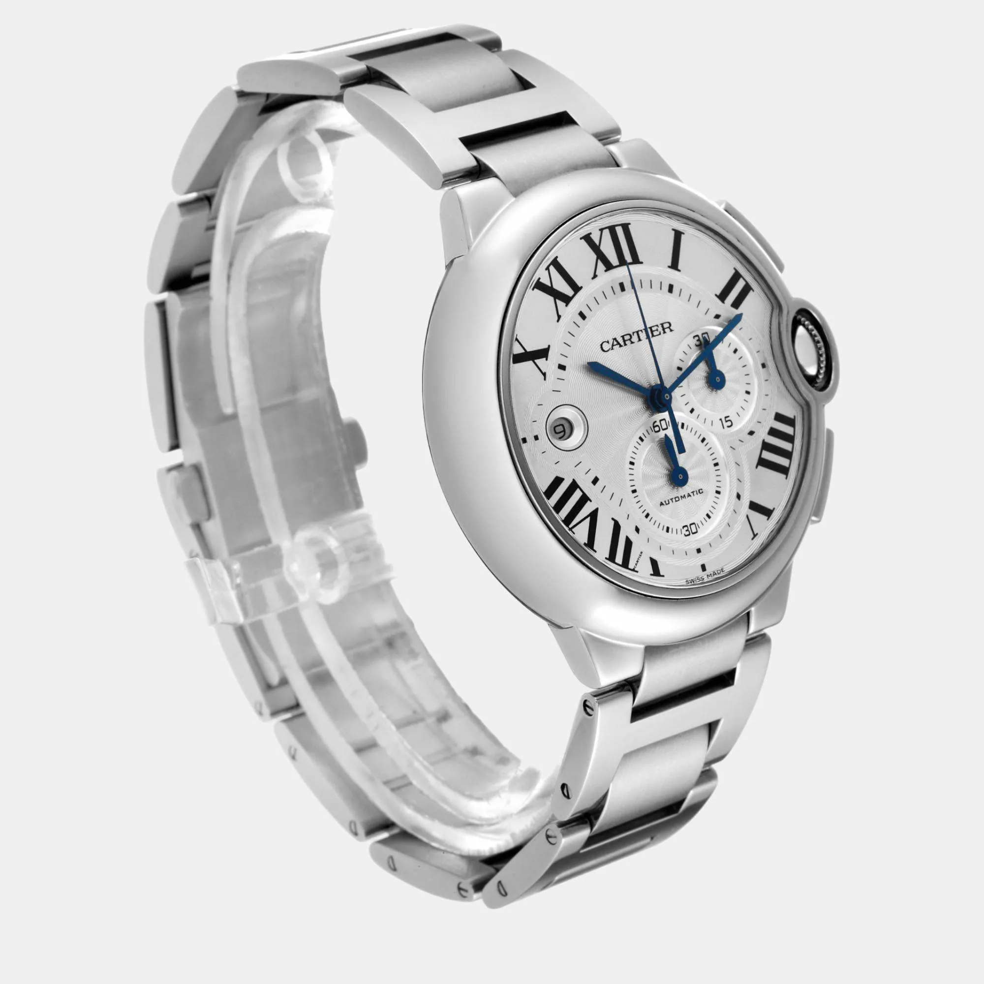 Cartier Ballon Bleu 44mm Stainless steel Silver 4