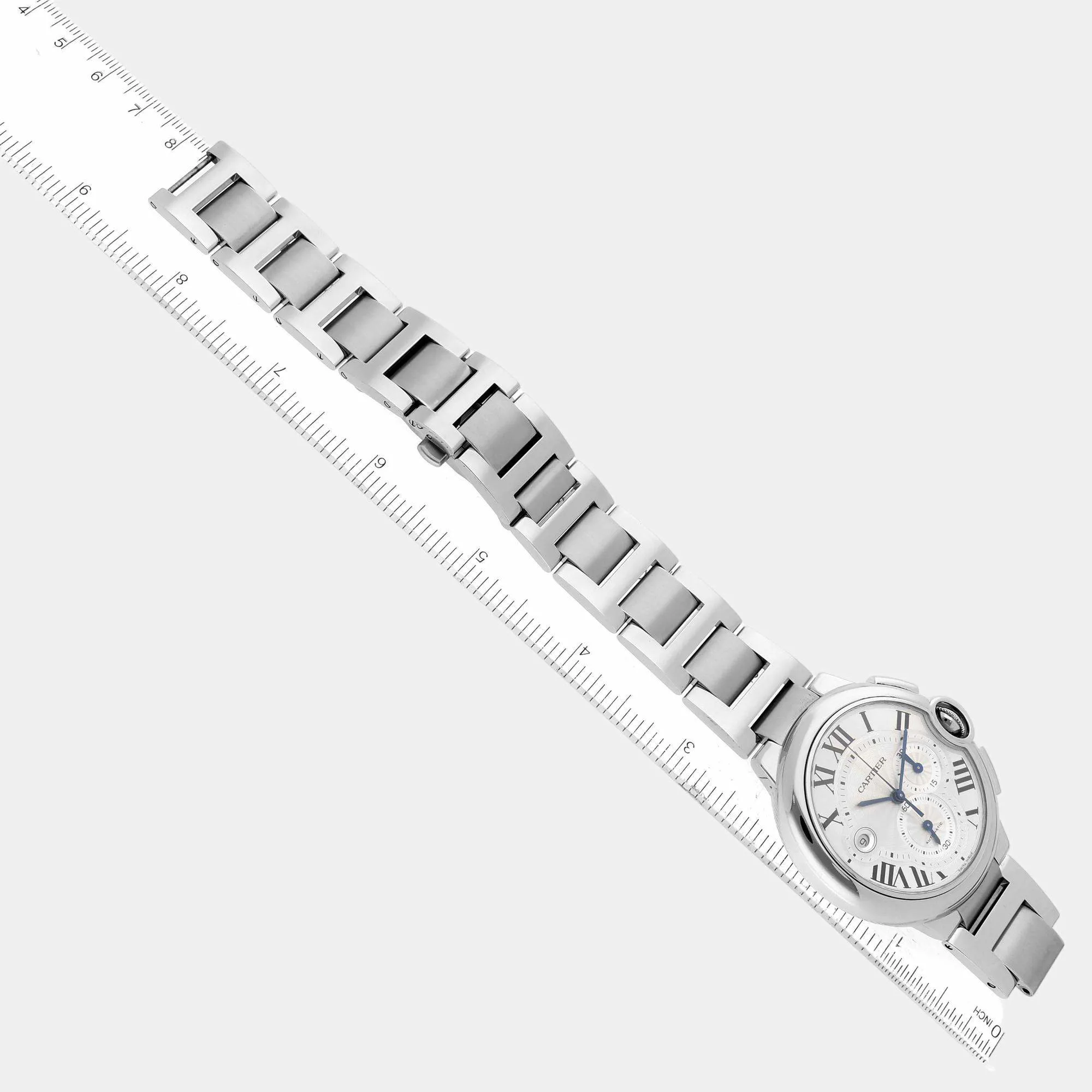 Cartier Ballon Bleu 44mm Stainless steel Silver 6