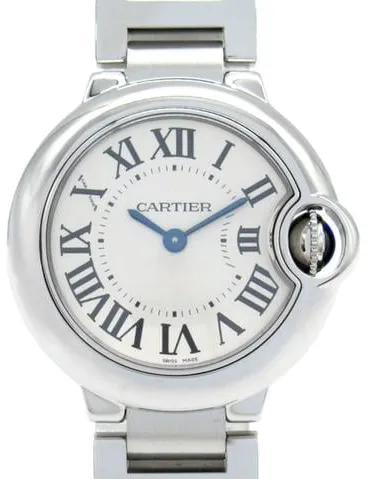 Cartier Ballon Bleu 28mm Stainless steel Silver