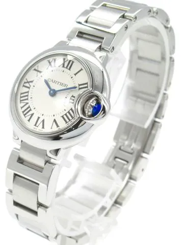 Cartier Ballon Bleu 28mm Stainless steel Silver 2