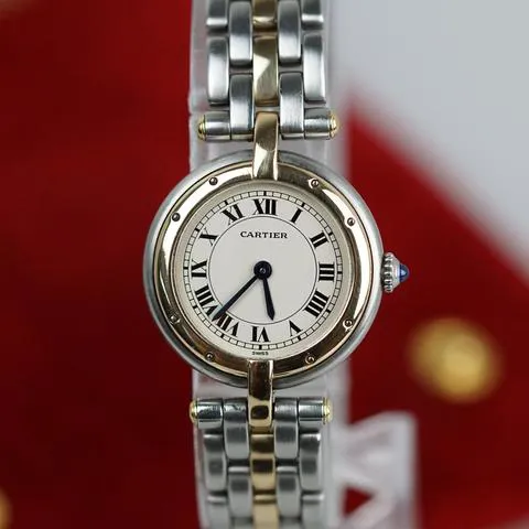 Cartier Panthère 1057920 24mm Yellow gold and Stainless steel White