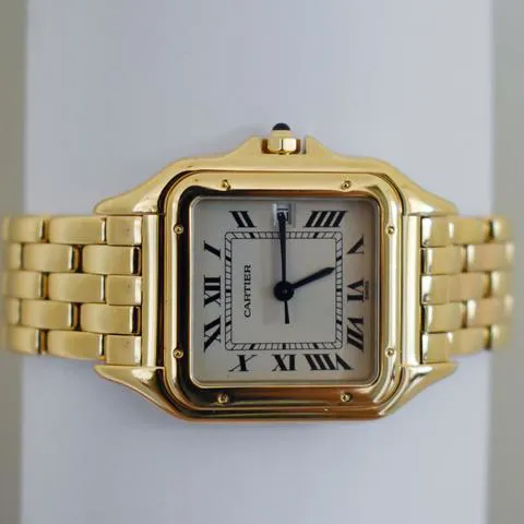 Cartier Panthère 883968 27mm Yellow gold White 5