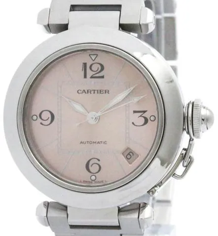 Cartier Pasha C W31075M7 35mm Stainless steel Rose