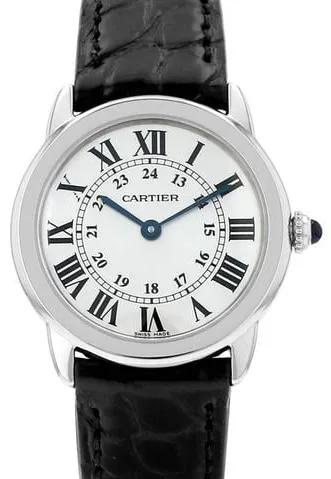 Cartier Ronde Solo de Cartier 2933 29mm Stainless steel Silver