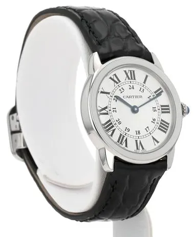 Cartier Ronde Solo de Cartier 2933 29mm Stainless steel Silver 2