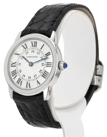 Cartier Ronde Solo de Cartier 2933 29mm Stainless steel Silver 4