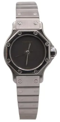 Cartier Santos 2965 30mm Stainless steel Gray